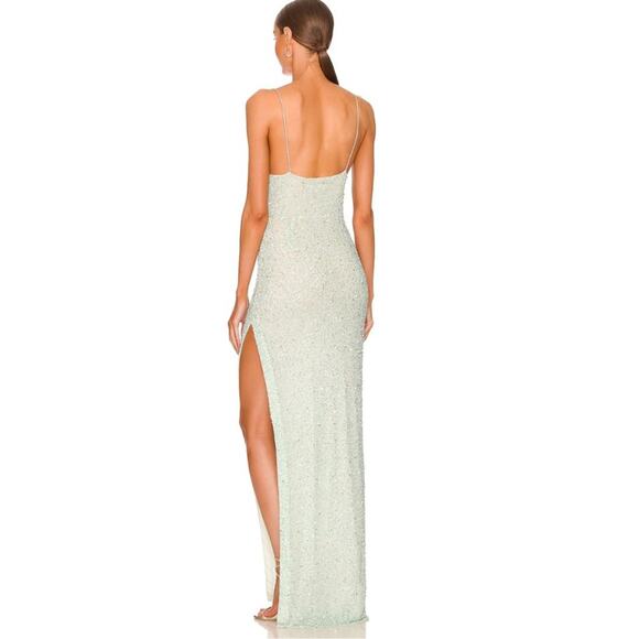 retrofete Loretta Dress in Bleached Aqua NWT Size Small - Picture 3 of 4